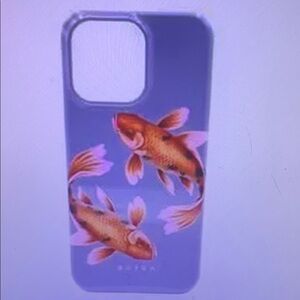 Gucci Purple and Orange Koi Fish Phone Case